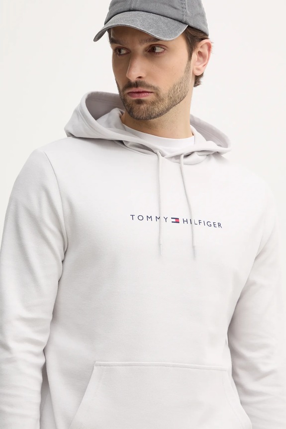 Dukserica Tommy Hilfiger siva UM0UM03506