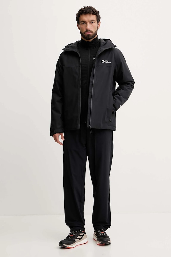 Φούτερ εξωτερικού χώρου Viking Admont 720.27.8372 μαύρο SS26