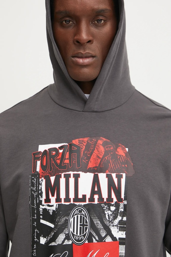 Puma bluza bawełniana szary 779334