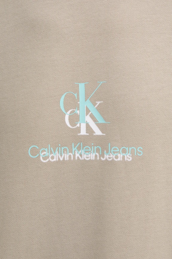 Calvin Klein Jeans bluza bawełniana J30J327470 beżowy