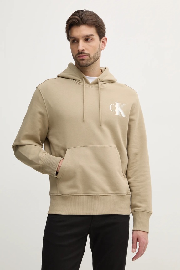 Abbigliamento Calvin Klein Jeans felpa in cotone J30J327476 verde