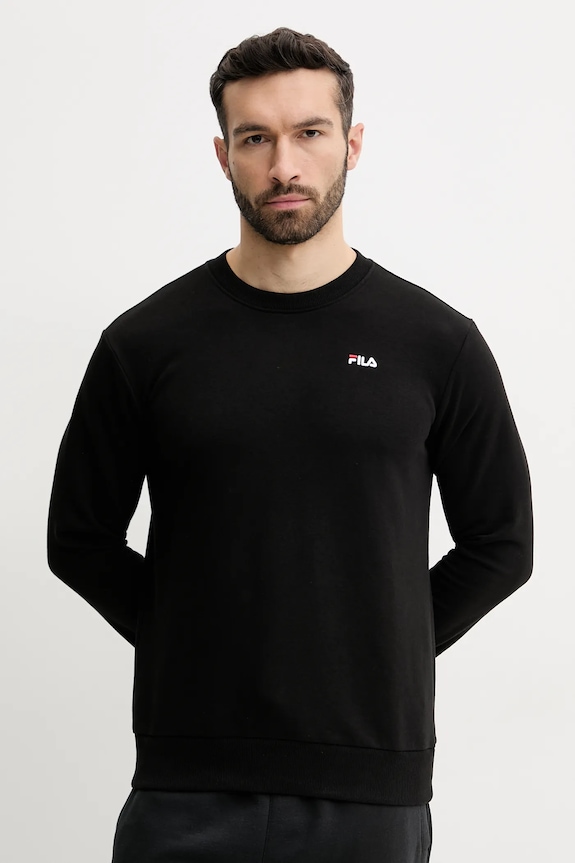 Суичър Fila Leverano щампа черен FAM0876