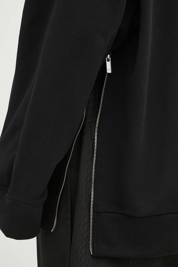 Кофта Helmut Lang Mega Zip Hoodie.Cmbd O09HM502 чёрный