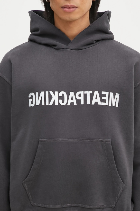 Mikina Helmut Lang Meatpacking Ho.Cmbd sivá O10HM519