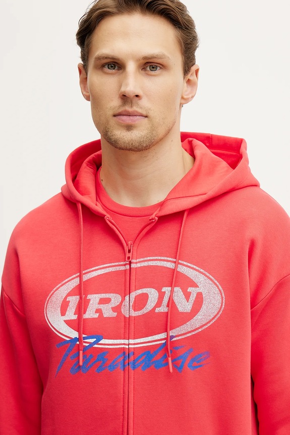 Pulover od trenirke Under Armour Project Rock rdeča 1389914