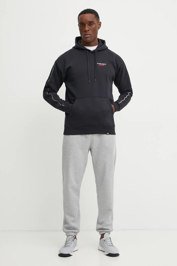 Under Armour bluza dresowa Project Rock 1389916 czarny SS25
