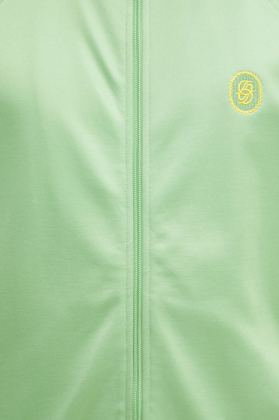 Μπλούζα Drôle de Monsieur La Track jacket Tresse πράσινο G.SJ007.PL135.AV