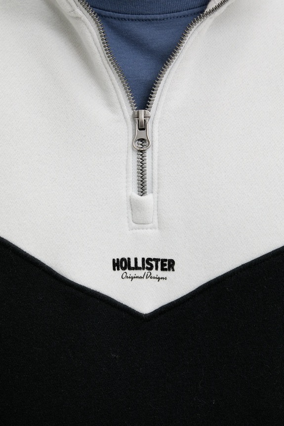 Mikina Hollister Co. KI322.5005.900 čierna