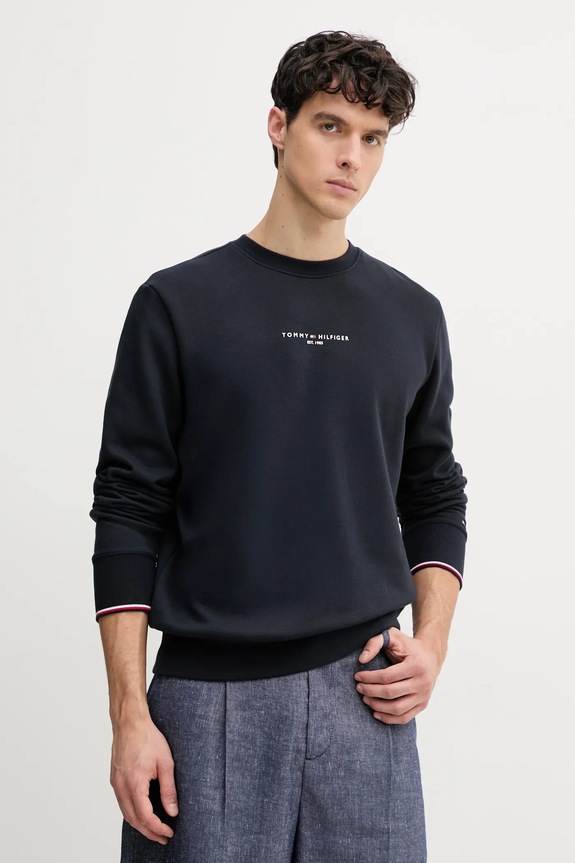 Tommy Hilfiger bluza pozostałe granatowy MW0MW37471