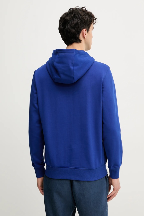 Ρούχα Βαμβακερή μπλούζα Tommy Hilfiger MW0MW38672 μπλε