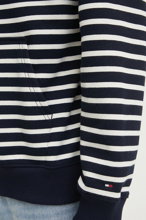 Tommy Hilfiger bluza bawełniana MW0MW39303 granatowy