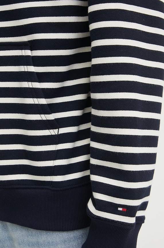 Tommy Hilfiger bluza bawełniana MW0MW39303 granatowy