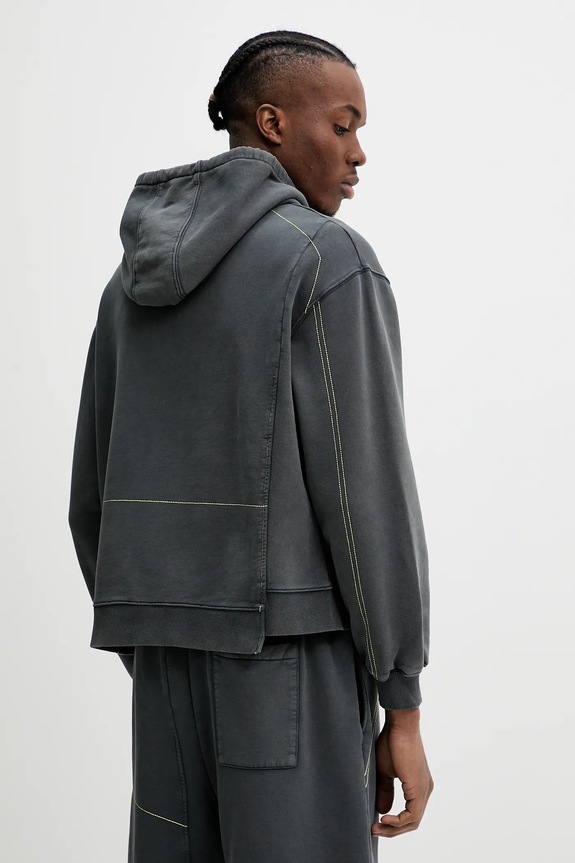 Ruházat A-COLD-WALL* pamut melegítőfelső ACWMW215 szürke