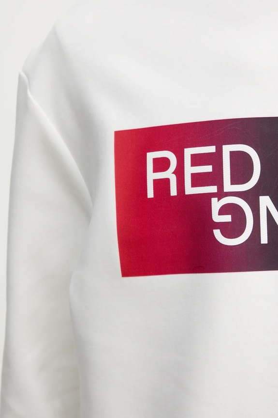 Μπλούζα Red Bull Racing x Pepe Jeans OMBRE LOGO CREW RM580012 μπεζ