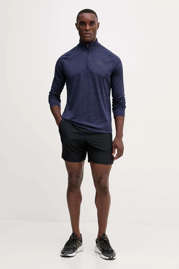 Under Armour μπλούζα γυμναστικής ανδρική 1382797 σκούρο μπλε SS26