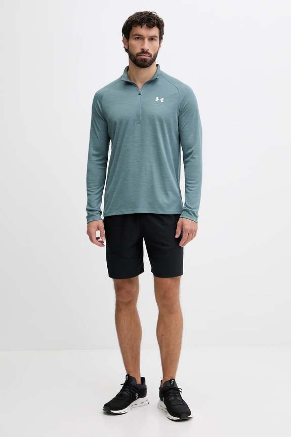 Under Armour μπλούζα γυμναστικής ανδρική 1382797 τιρκουάζ SS26
