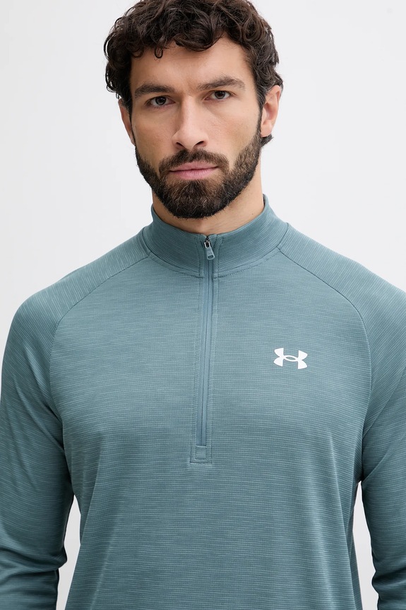 Under Armour μπλούζα γυμναστικής ανδρική τιρκουάζ 1382797