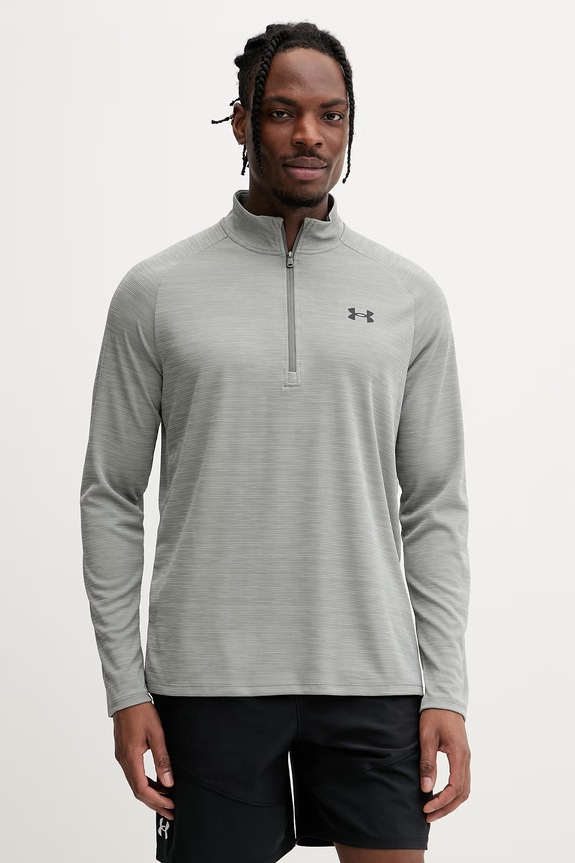 Under Armour μπλούζα γυμναστικής ανδρική γκρί 1382797