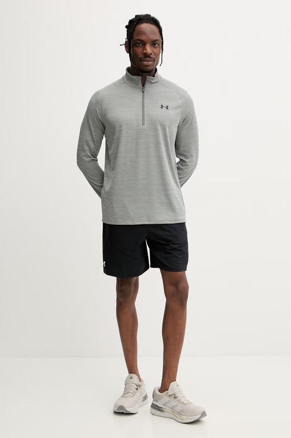 Under Armour μπλούζα γυμναστικής ανδρική 1382797 γκρί SS26