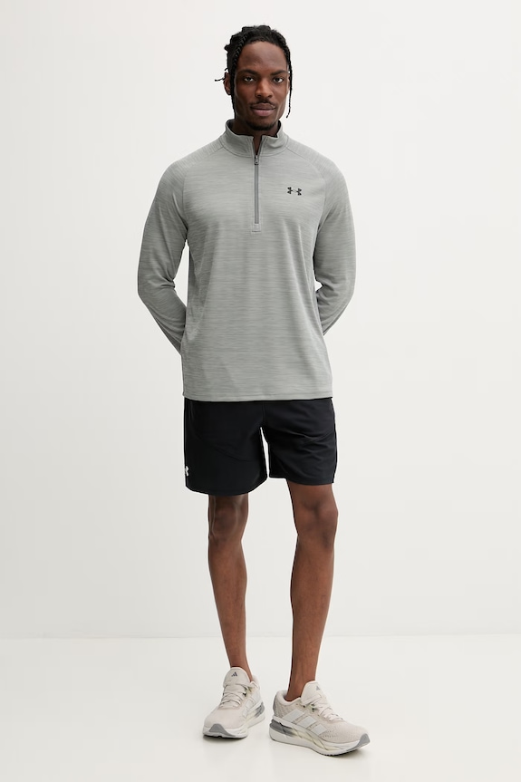 Under Armour μπλούζα γυμναστικής ανδρική 1382797 γκρί SS26