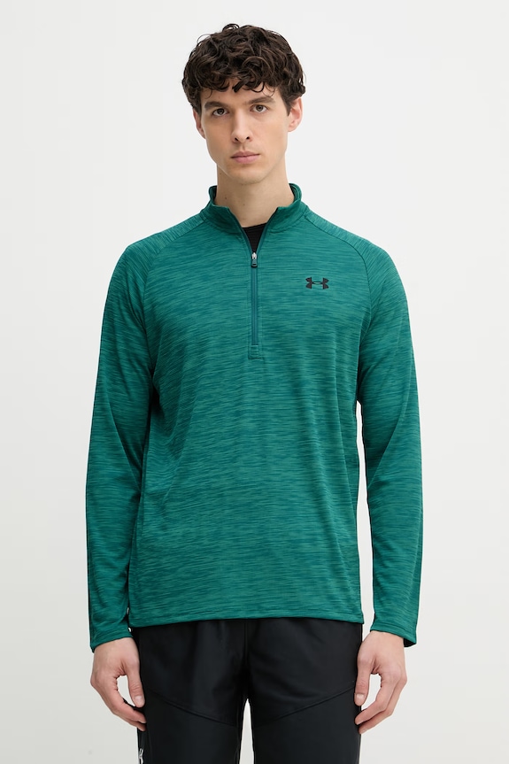 Under Armour μπλούζα γυμναστικής ανδρική πράσινο 1382797
