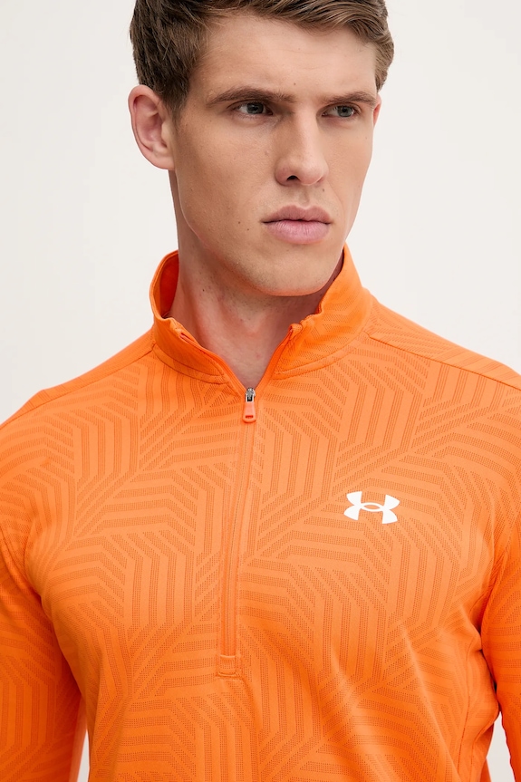 Dukserica za trening Under Armour UA Tech Geotessa narančasta 1385260