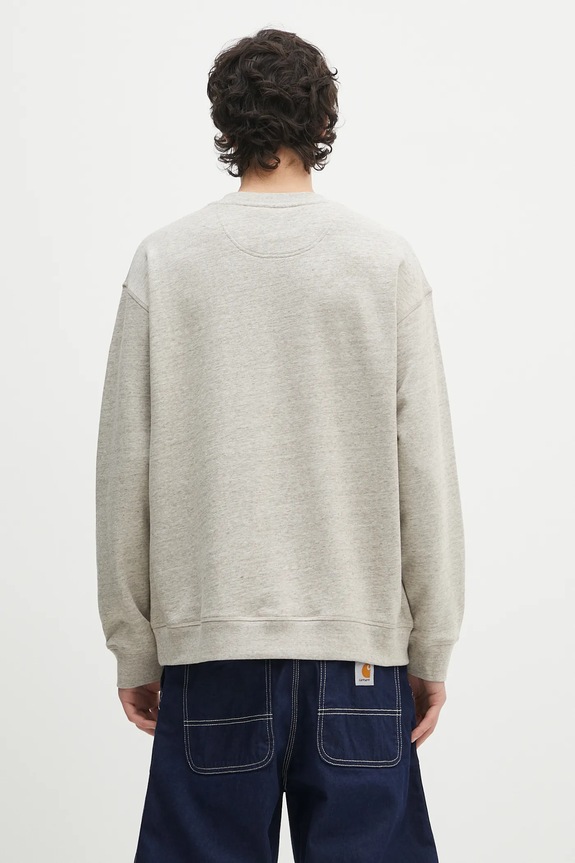 Odzież Barbour bluza Barbour Calton OS Fit Crew Sweatshirt MOL0676 beżowy