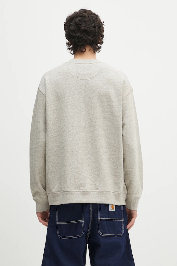 Odzież Barbour bluza Barbour Calton OS Fit Crew Sweatshirt MOL0676 beżowy