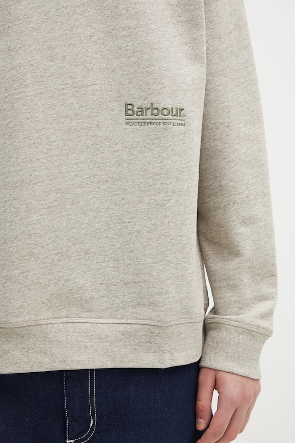 Barbour bluza Barbour Calton OS Fit Crew Sweatshirt beżowy MOL0676