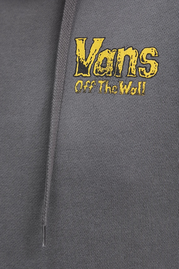 Bavlněná mikina Vans VN000NWP1O71 šedá