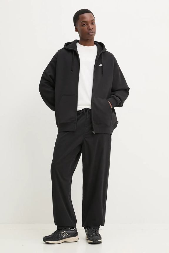 Βαμβακερή μπλούζα Vans VN000P53Y281 μαύρο SS25