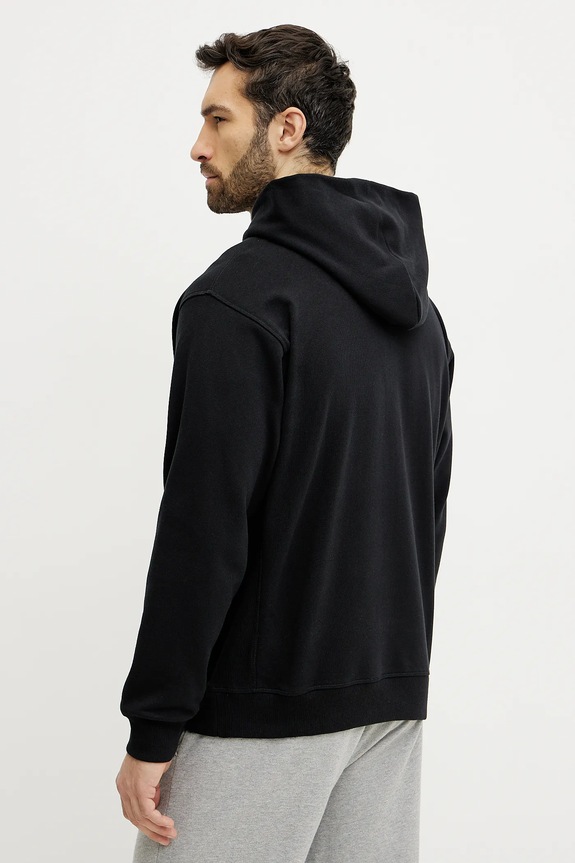 Odzież New Balance bluza bawełniana MT51512BK czarny