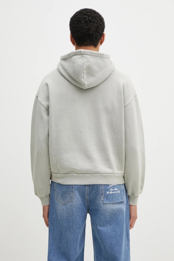 Одежда Хлопковая кофта Axel Arigato Patch Washed Hoodie A2993002 зелёный