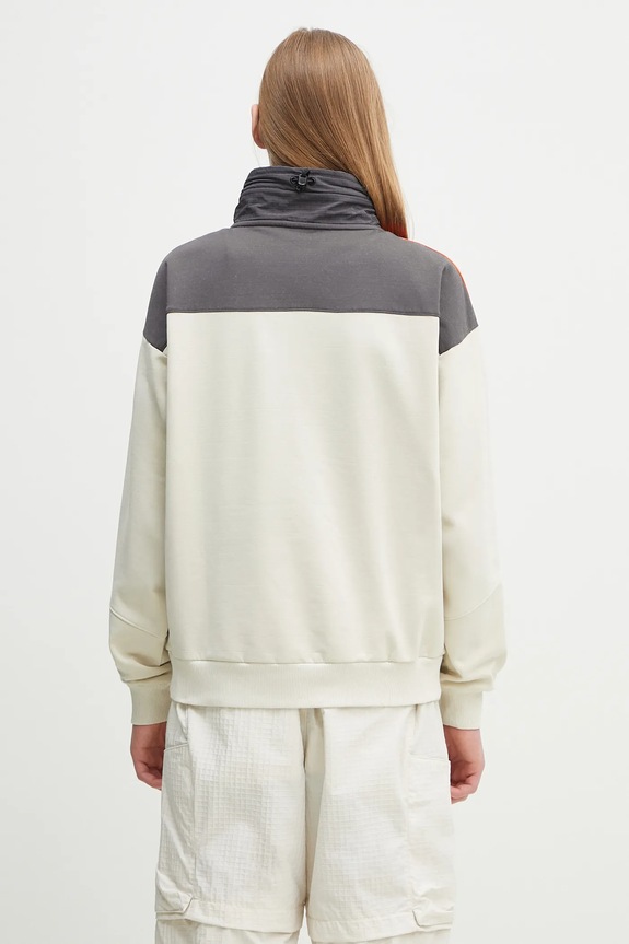 Clothing Napapijri wool blend sweatshirt B-Tusco Hz NP0A4IC9N1J1 beige