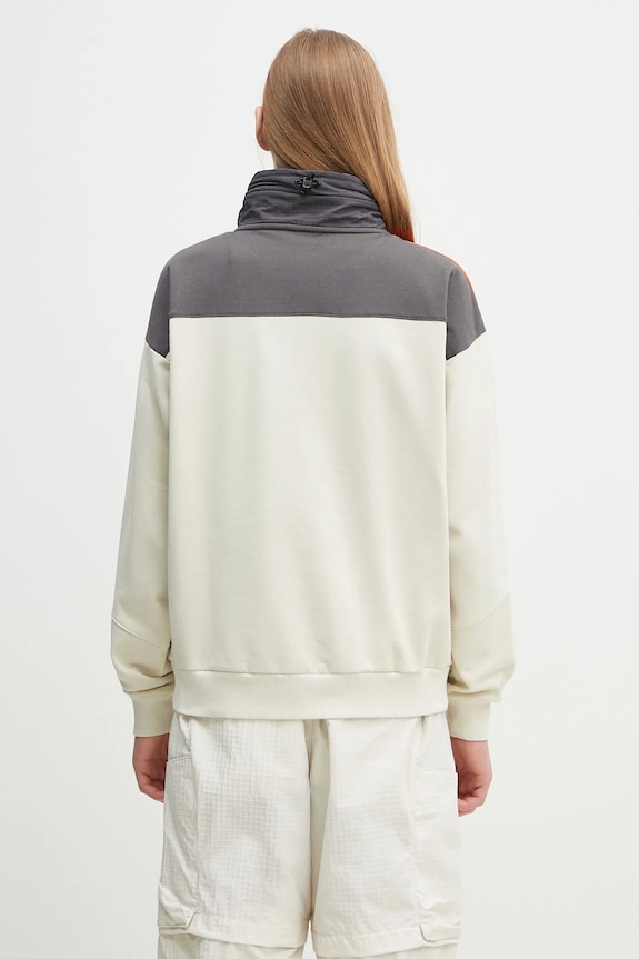 Clothing Napapijri wool blend sweatshirt B-Tusco Hz NP0A4IC9N1J1 beige