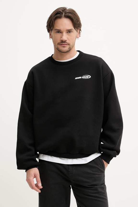 Μπλούζα Karl Kani χωρίς κουκούλα μαύρο 60200036