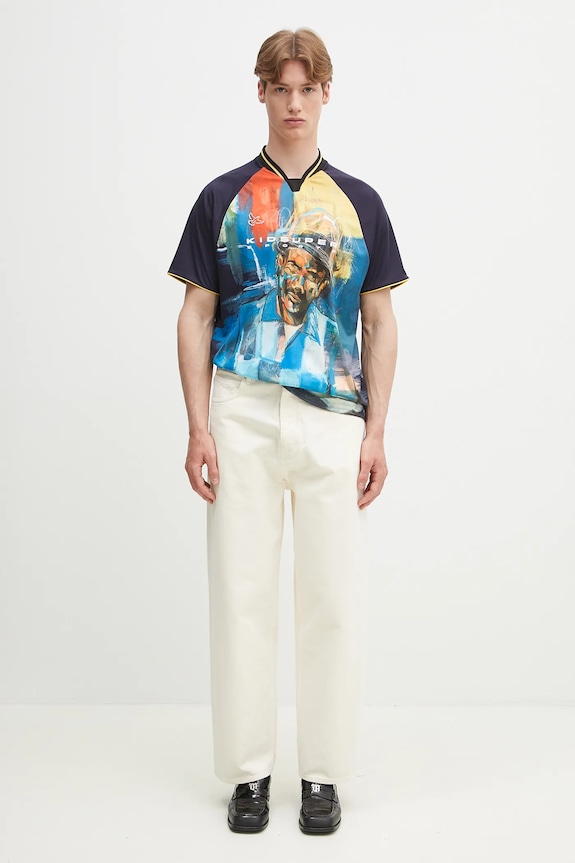 Μπλουζάκι Puma PUMA x KIDSUPER Graphic Jersey 629512 σκούρο μπλε