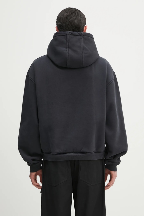 Clothing RHUDE cotton sweatshirt French Riviera RHPS25HO04012 black