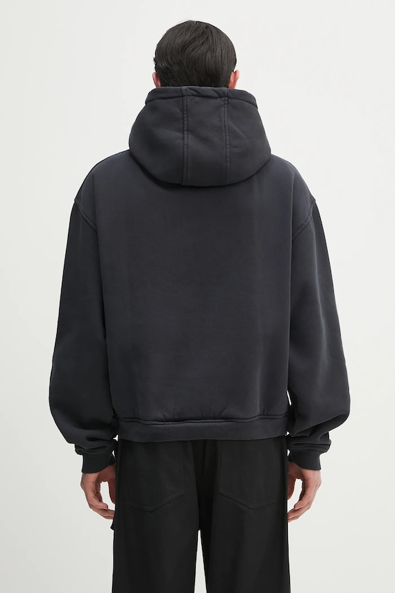 Clothing RHUDE cotton sweatshirt French Riviera RHPS25HO04012 black