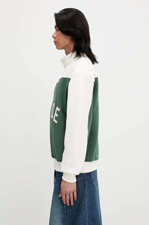 RHUDE felpa in cotone Monaco RHSS25SW01012 verde SS25