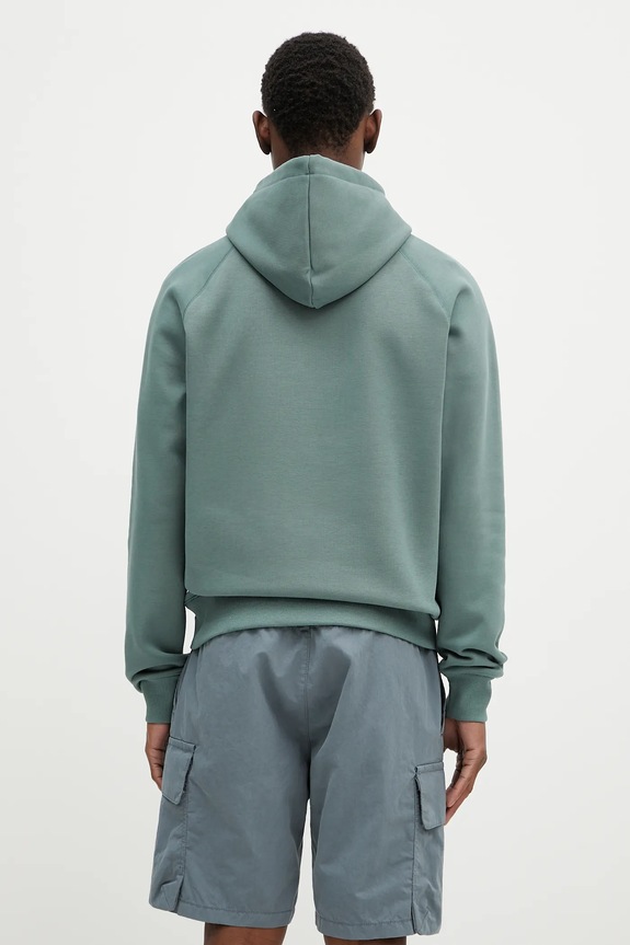 Clothing Carhartt WIP sweatshirt Hooded Chase Sweat I033661.2N0XX green