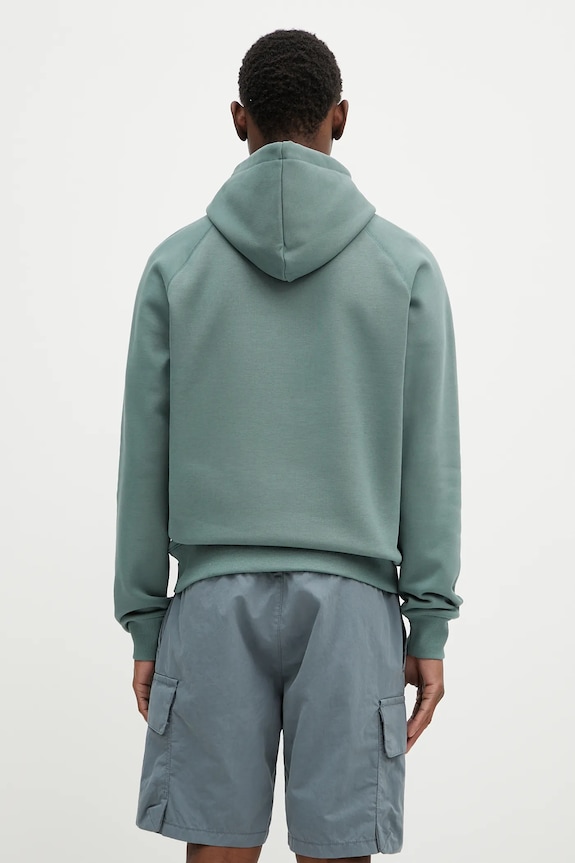 Clothing Carhartt WIP sweatshirt Hooded Chase Sweat I033661.2N0XX green