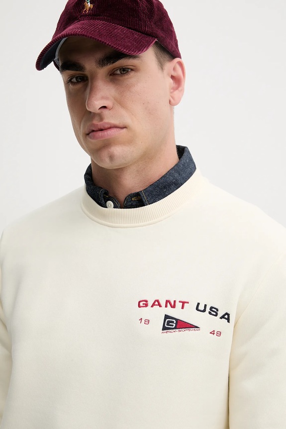 Dukserica Gant bež 2067039