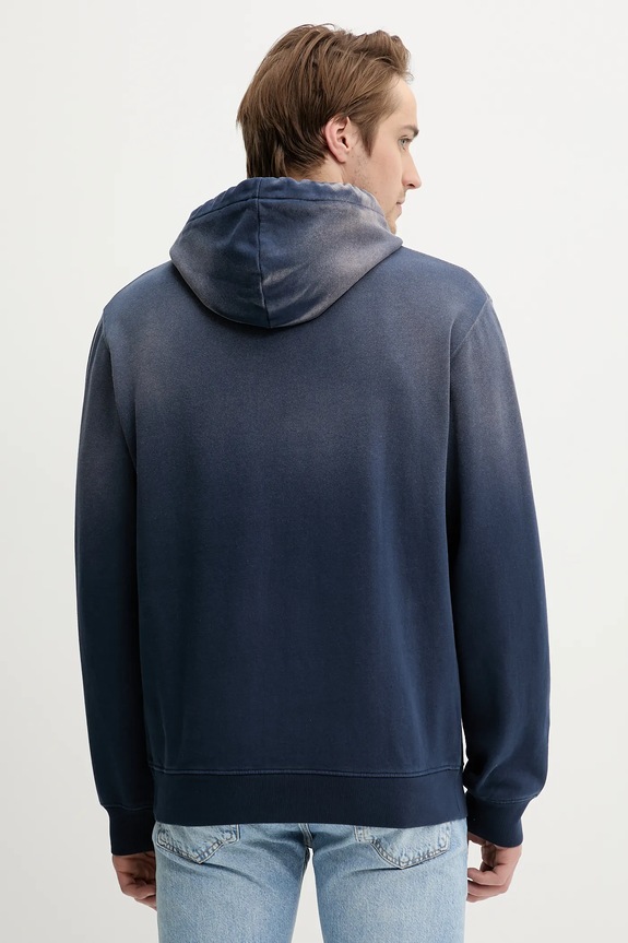 Ρούχα Βαμβακερή μπλούζα The Kooples HSWE30019K σκούρο μπλε