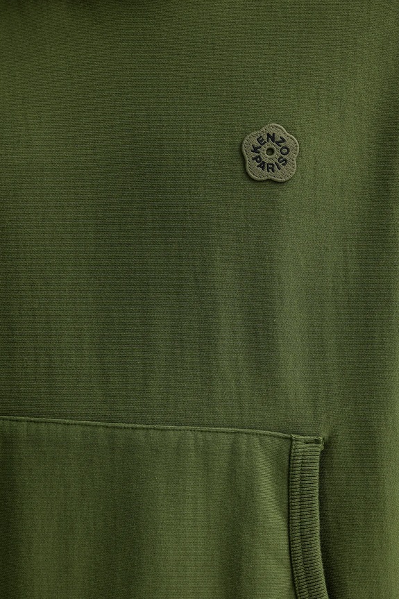 Kenzo hanorac de bumbac Boke Flower 2.0 FF55SW2554MC.50 verde