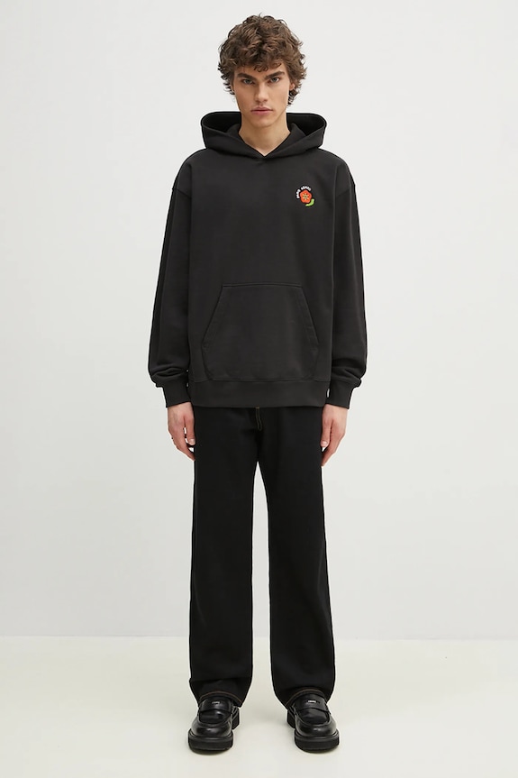 Памучен суичър Kenzo FF55SW2754MC.99J черен