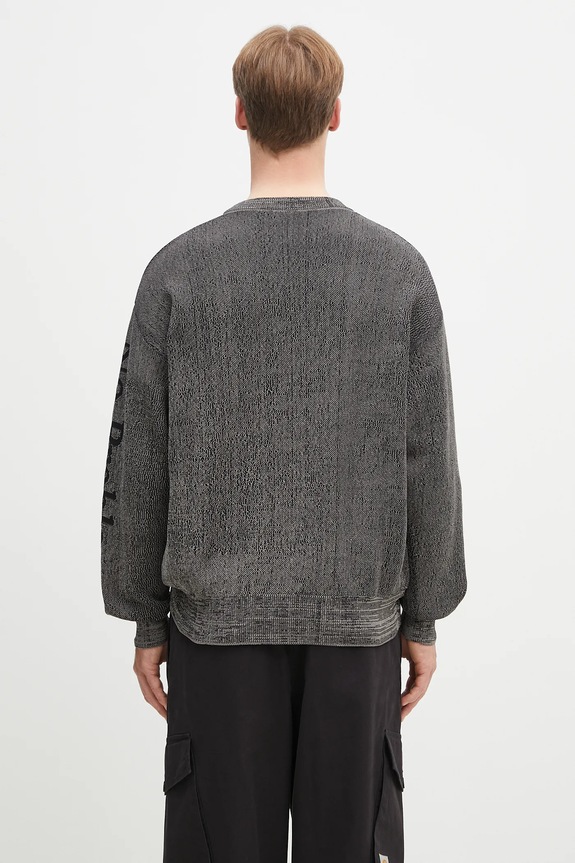 Одежда Свитер No Problemo Alien-O Glitch Knit Crew Neck NP2001903 чёрный