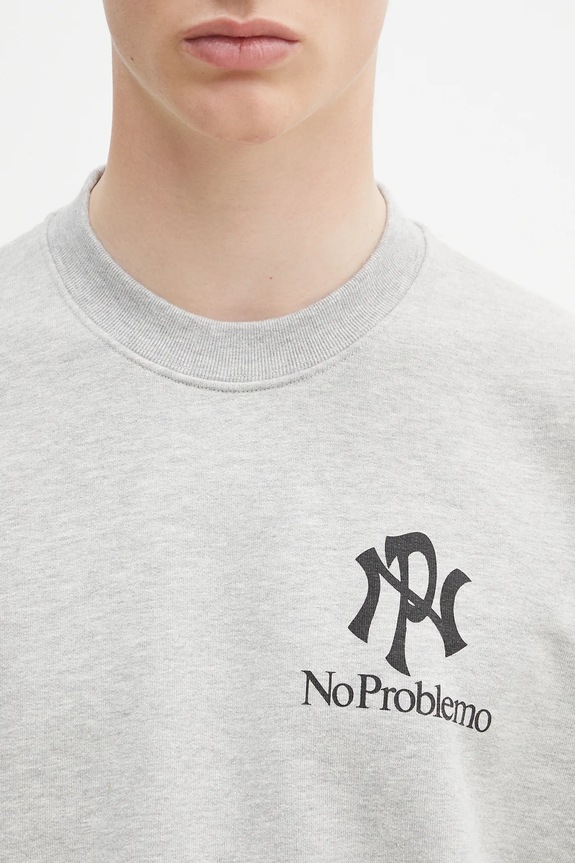 No Problemo bluza NYP Sweatshirt szary NP2000603