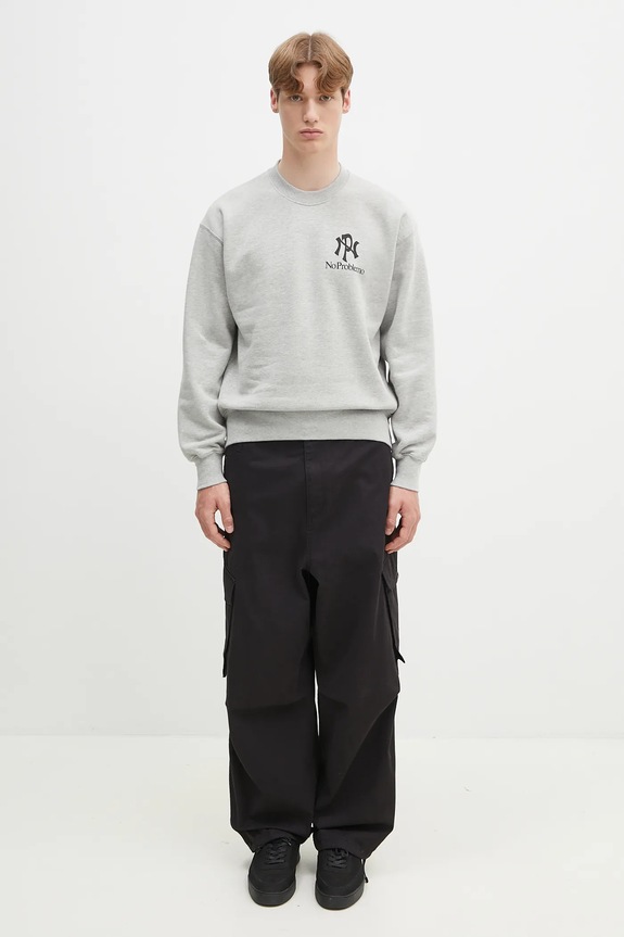 Кофта No Problemo NYP Sweatshirt NP2000603 серый