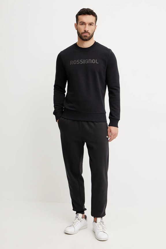 Mikina Rossignol Prarion RLNMS07 černá SS25